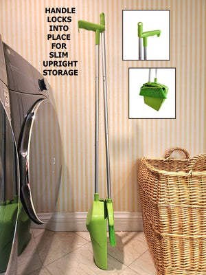 Extendable Upright Dustpan and Broom Set